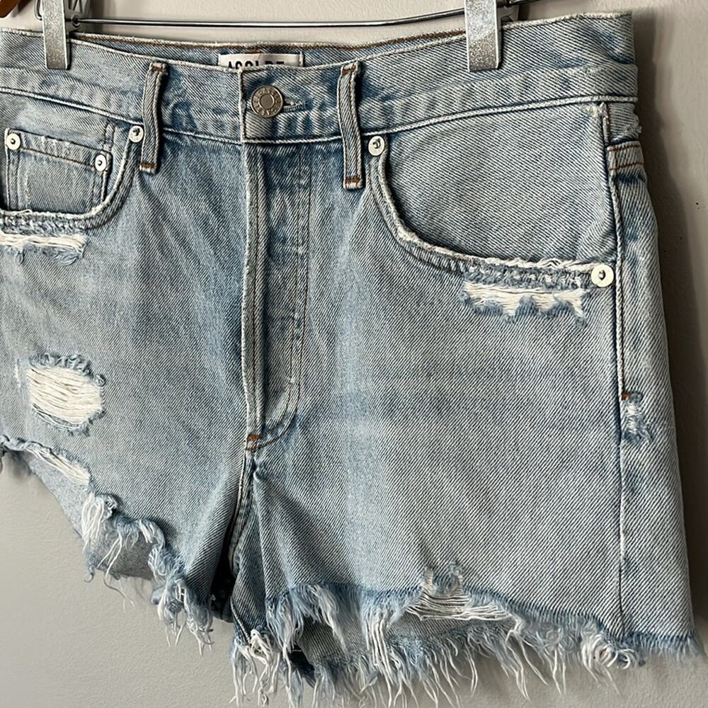 * Agolde Denim Shorts Size 26 - Picture 6 of 12
